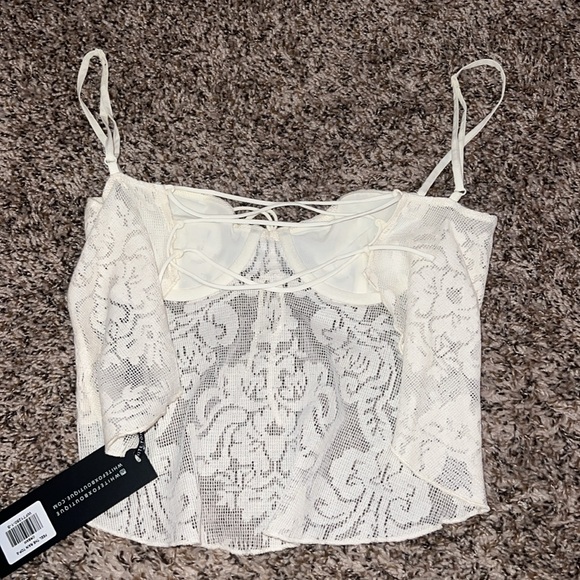 Lace Corset Tank Top - Picture 2 of 2